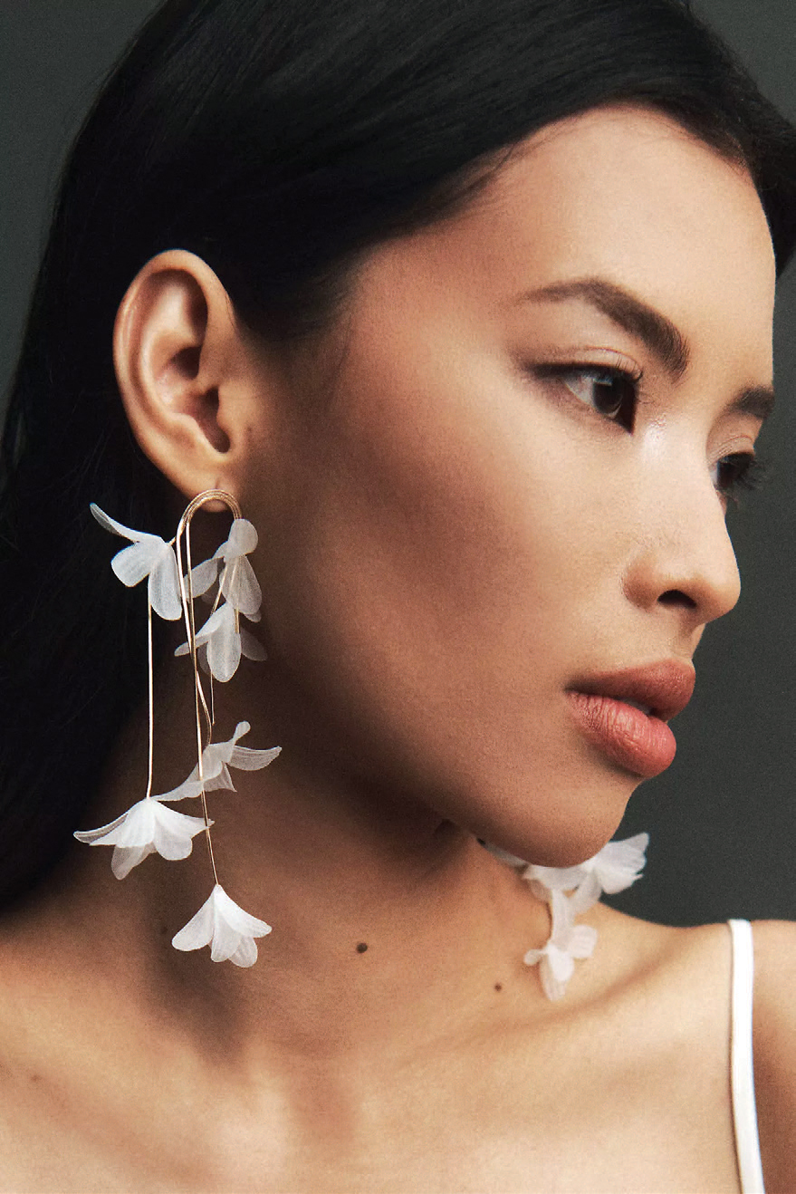 Flower Drop Earrings