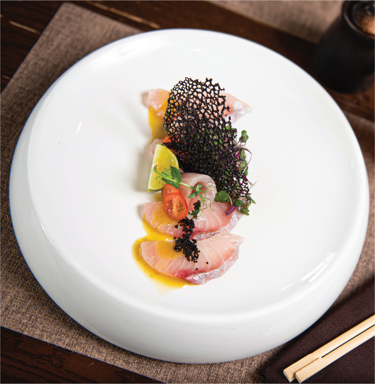 Kanpachi crudo