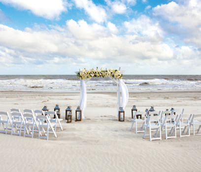 beach wedding