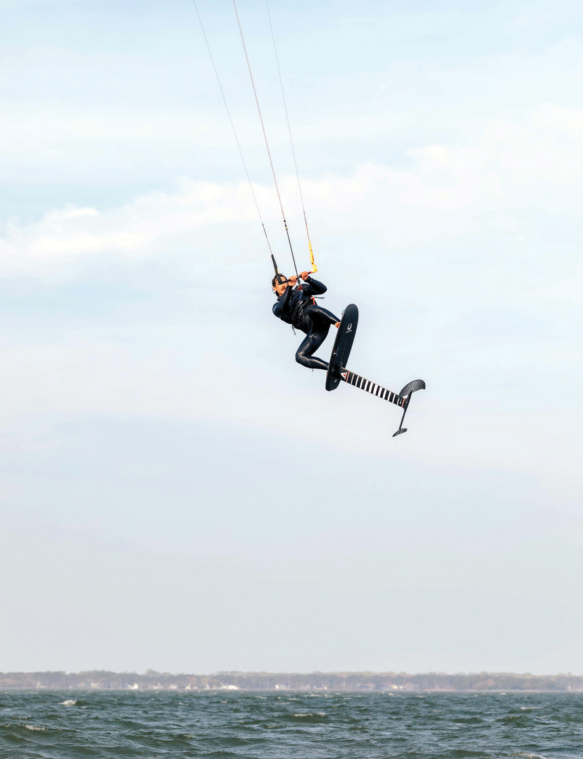 Matt Snyder likes that he can “pack gear easily and take it anywhere,” he says. He and his crew have traveled to kiteboarding destinations in New England, Mexico, Hawaii, and the Caribbean.